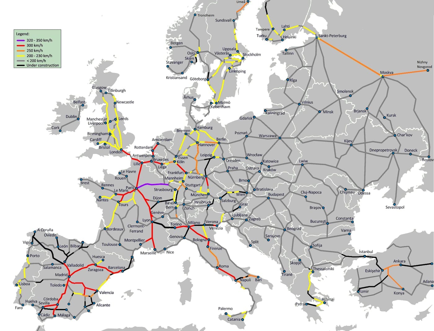 EU coverage map placeholder